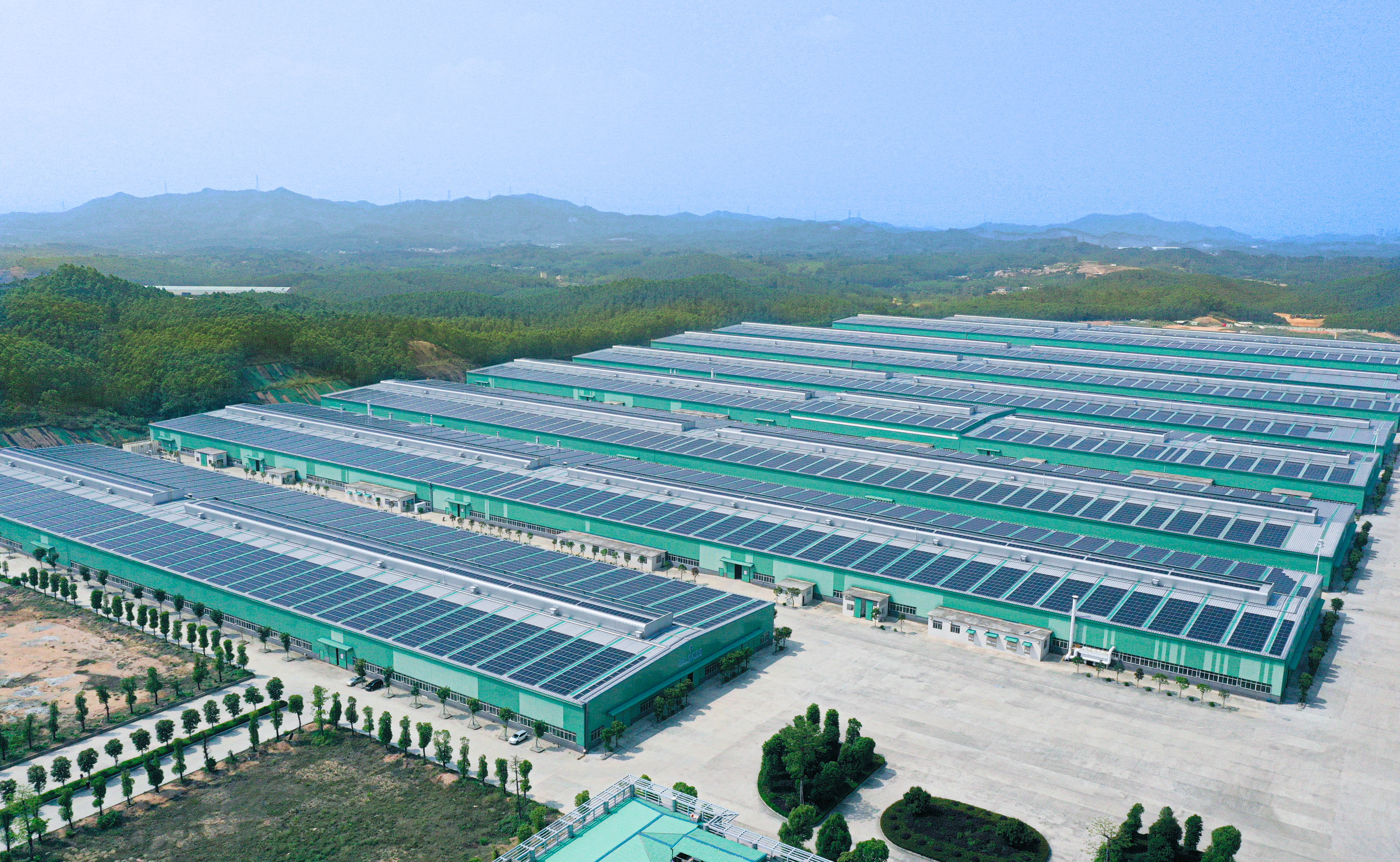 29MW！3499拉斯维加斯新能源公司点亮广东富华绿色将来